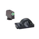 Green Tritium Outline Orange/Green Tret Sight Set for Glock Pistols