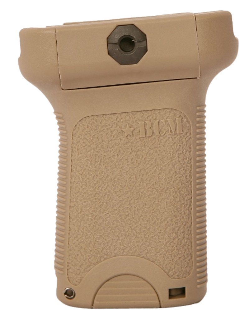 BCM Gunfighter AR-15 Short Vertical Foregrip, FDE - VGSFDE