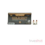 Speer Gold Dot 9mm 124 Grain Hollow Point Ammunition