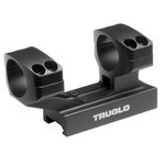 Truglo 1-Piece Reversible Picatinny/Weaver Tactical Scope Mount with 30mm Rings 1"H / 2-7/8L Base