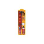 Outers Gun Care Pistol Cleaning Kit .22 to .45 cal brass rod kit 46410