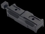 Kinetic Development Group SIDELOK Mount for Aimpoint PRO & Comp M4 Picatinny Rail