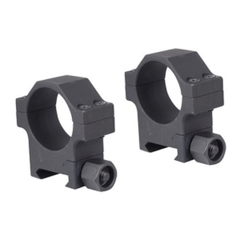 EGW 30mm Picatinny Scope Rings Matte Black Medium