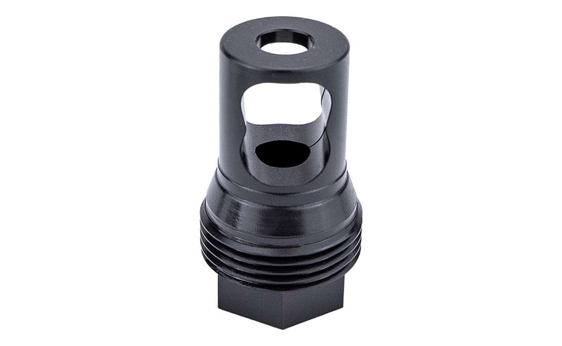 KGM Suppressors Black Nitride Taper Muzzle Brake 7/8-14 Thread