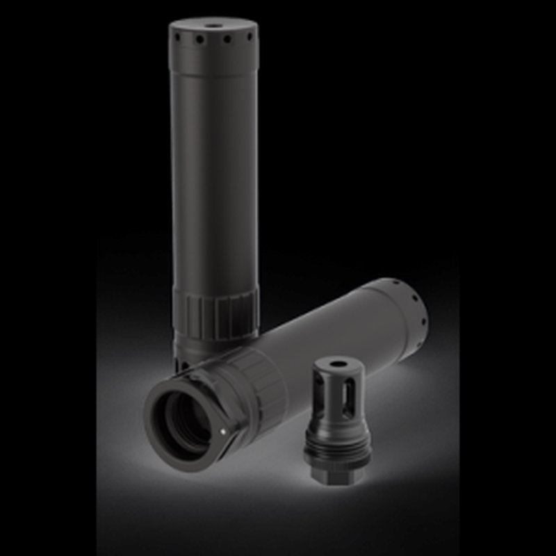 KGM R556 Heavy Use 5.56 NATO Suppressor (OxYn Stainless) - Black
