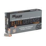 Sig Sauer Elite V-Crown .40 S&W 165gr JHP Ammunition, 50 Rounds E40SW1-50