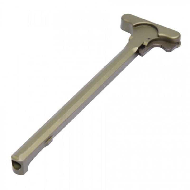 Guntec USA AR-15 Charging Handle w/Mil-Spec Latch T6 6061 Aluminum Anodized Green