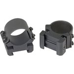 Weaver 49163 Sure Grip Scope Ring Set, 1-inch, Medium Height, Matte Black, Quick Detach