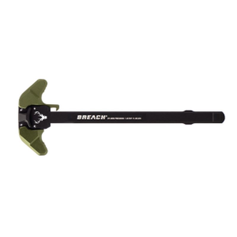 Stag Arms AR15 BREACH® Ambi Charging Handle w/ Large Lever - Blk/ODG Anodized