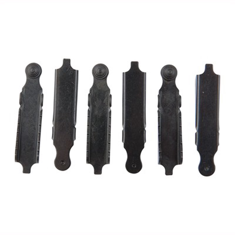 Brownells Rifle Rear Sight Elevators Long Double-Step - Black 6-Pack