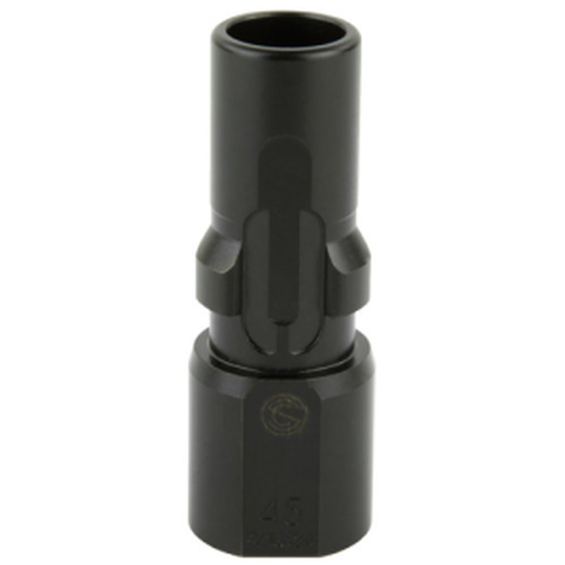 SILENCERCO 3-Lug Muzzle Device Adapter 45 ACP Black .578x28