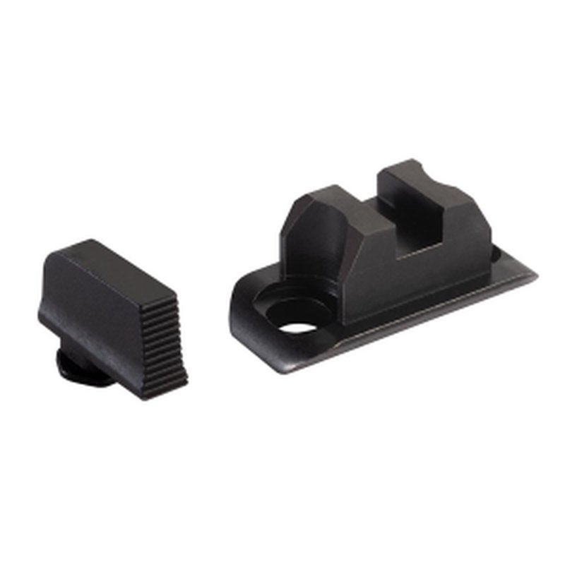 AmeriGlo Optic Compatible Sight Set Glock 43X/48 A-Cut Black Front & Rear