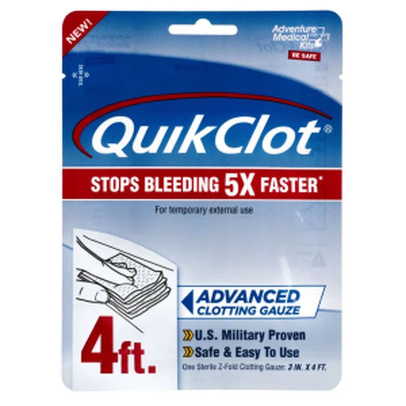 Adventure Medical Kits QuikClot Clotting Gauze 3" x 48"