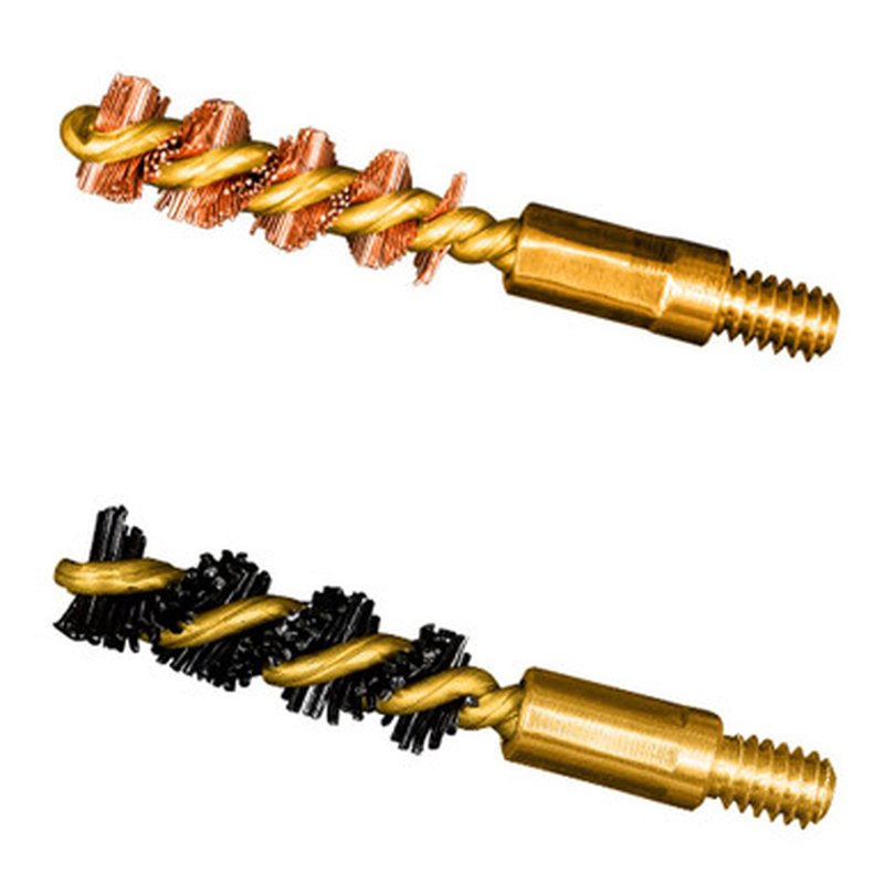 OTIS FG-321-NB .204/.22 bore brush 2-pack nylon & bronze cleaning brush