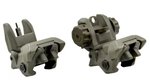 Sniper Tactical Smart Polymer Front and Rear Deployable Sight AR-15 Top Mounted Green