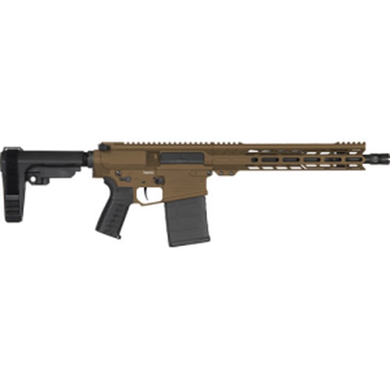 CMMG Banshee Mk3 308 Win 12.5in AR-10 Pistol Midnight Bronze