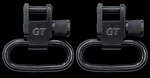 Grovtec GTSW01 Locking Sling Swivel Set 1 in Steel Black Oxide