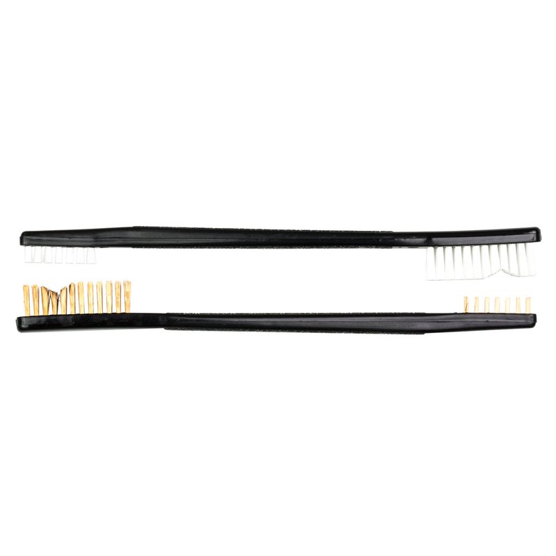 Kleen-Bore Kleen Br Double-Ended Nylon & Bronze Cleaning Brush Set