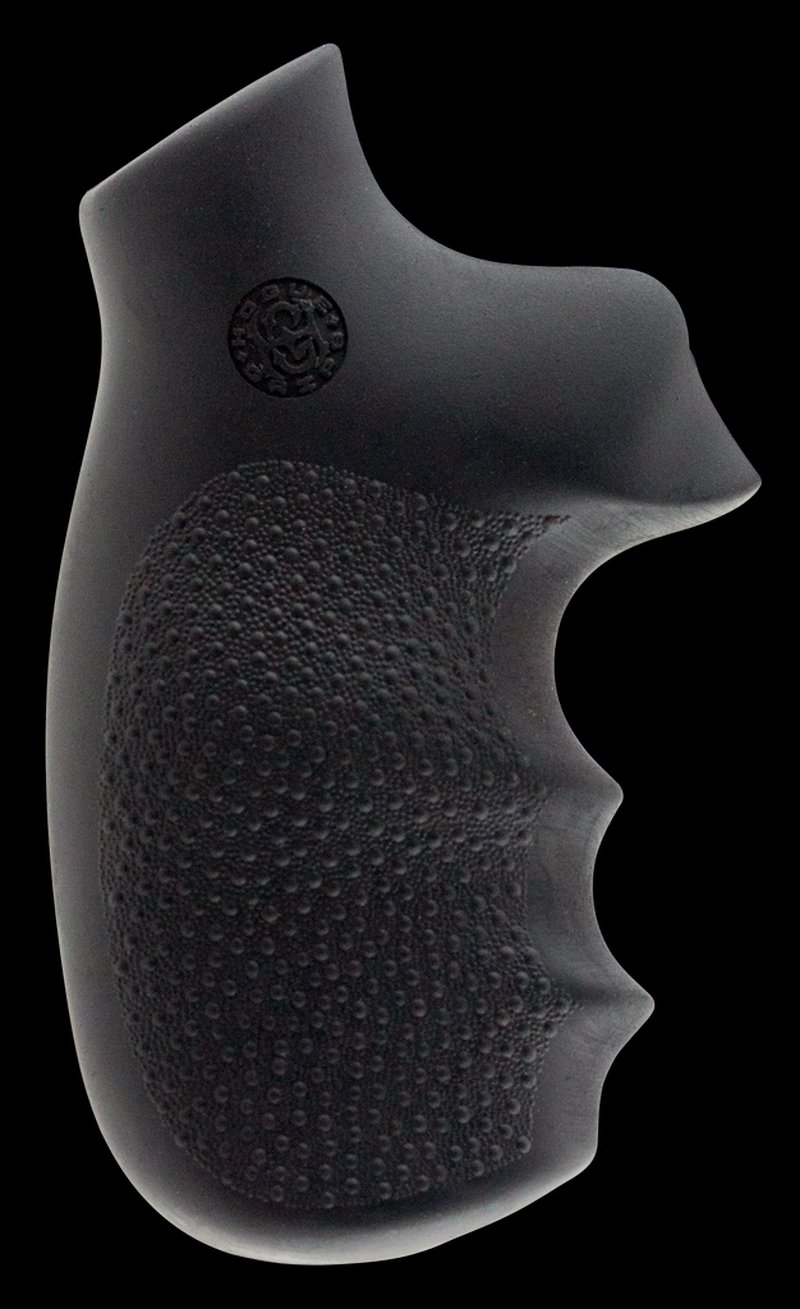Hogue Monogrip Grips for Colt Detective Special, Diamondback Rubber Black