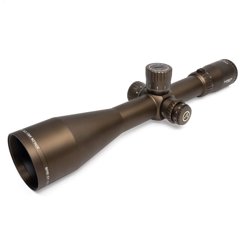 Athlon Optics Ares ETR 4.5-30x56 Direct Dial Side Focus 34mm Brown Rifle Scope
