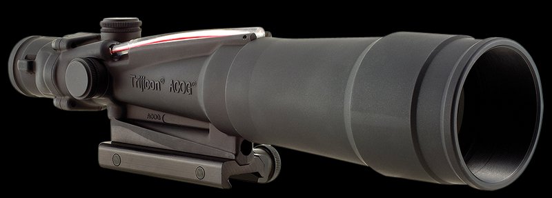 Trijicon 100175 ACOG 5.5x50 Illuminated Red Chevron .308/7.62 BDC Reticle