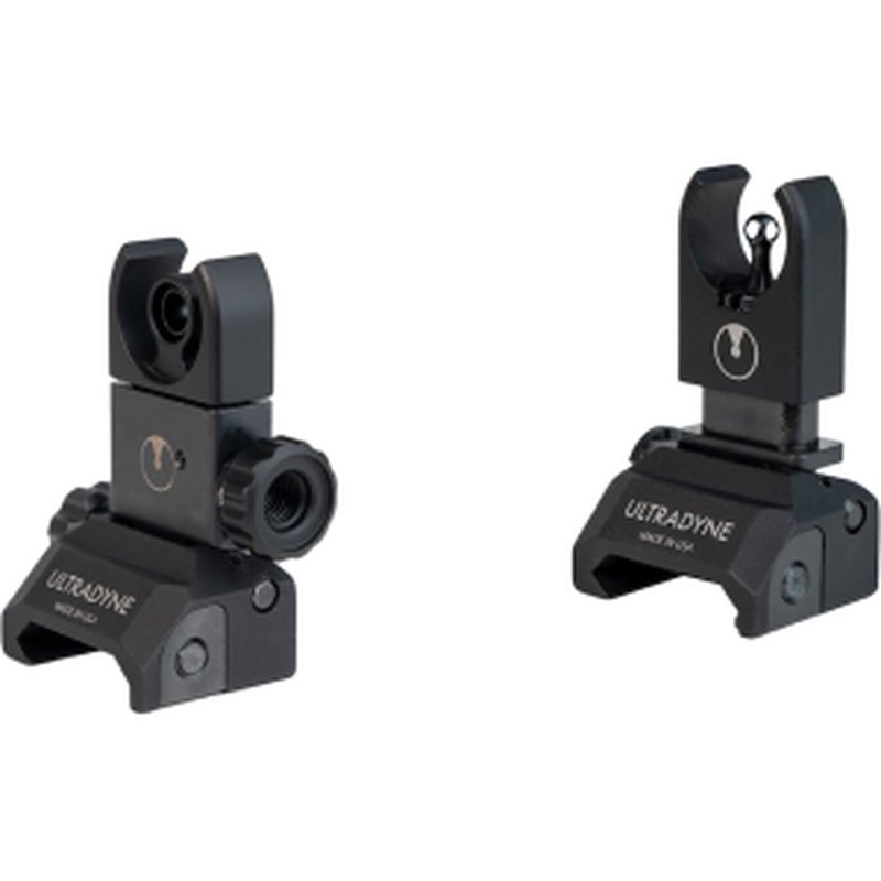 Ultradyne USA C4 Folding Front & Rear Sight Combo AR-308 7.62/.308