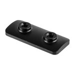Brigand Arms M-LOK Backing Plate Aluminum Low Profile Black