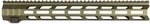 Lead & Steel JAG Ar15/M16 Free Float Handguard Olive