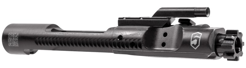 Phase 5 Complete Bolt Carrier Group for AR-15 Rifle, Chrome Lined Phosphate Black - BCGAR15