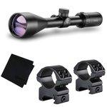 Hawke Vantage 4-12x50 Riflescope Kit w/ 1in Weaver Rings