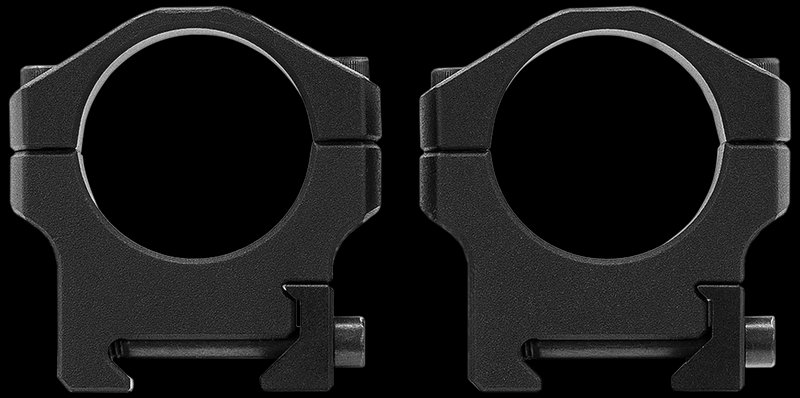 MDT Premier 34mm High Picatinny Scope Rings Black Anodized Aluminum 103549BLK