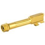 Agency Arms Glock 43 Mid-Line Threaded Fluted Barrel, 9mm, TiN