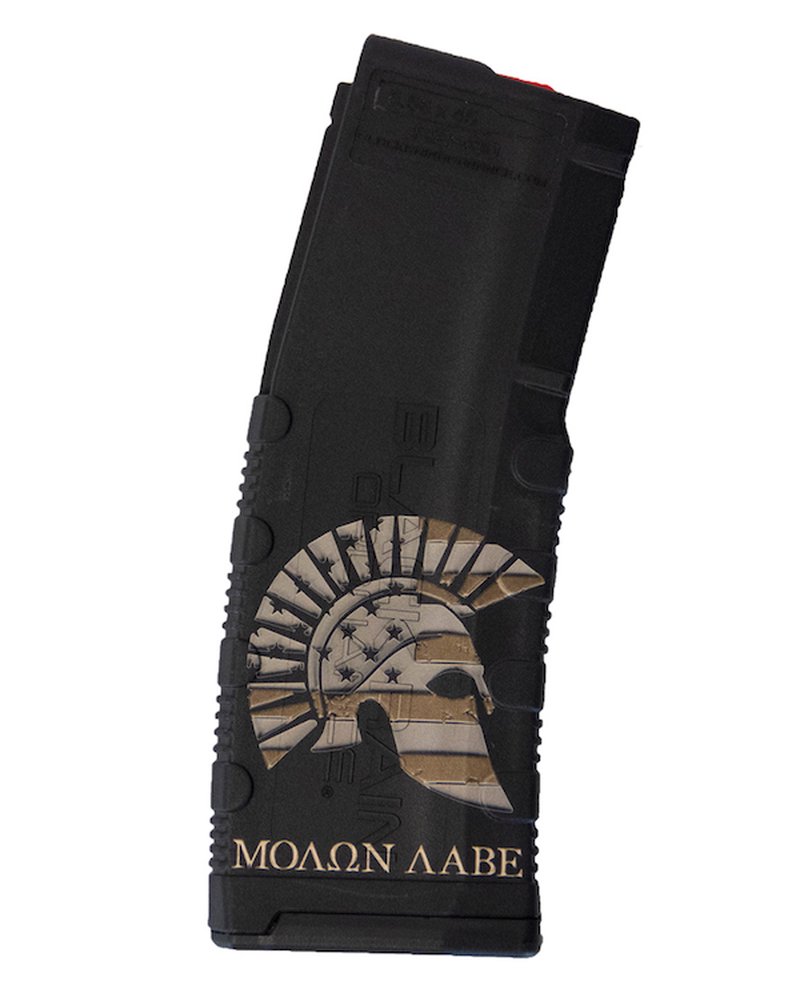 Black Rain Ordnance BROMG30MOLONL AR-15 Magazine 30-Round Molon Labe Laser Engraved