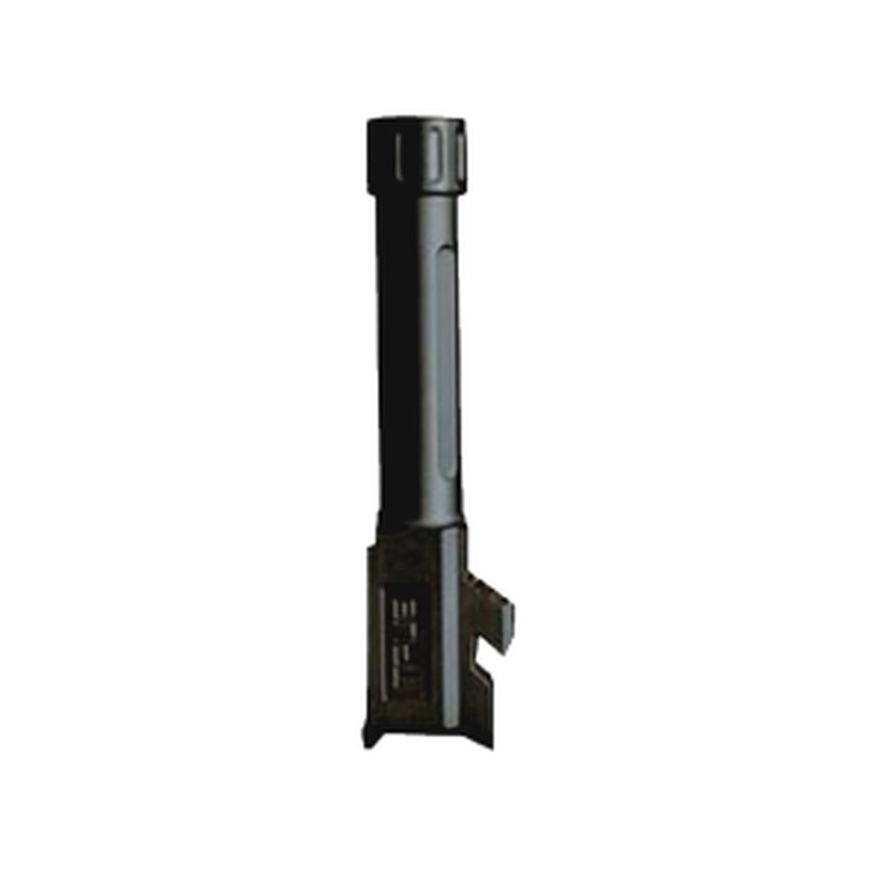 True Precision Glock 43/43X 9mm Threaded Fluted DLC Barrel 1/2x28
