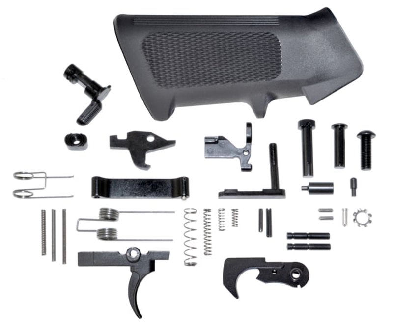 Presma AR-15 31 Piece Lower Parts Kit w/ FCG LPK02 Color: Black, Finish: Anodized, 16% Off w/ Free Shipping