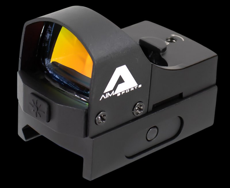 Aim Sports Micro Reflex Red Dot Sight 1x24mm 3.5 MOA Matte Black RT5P1