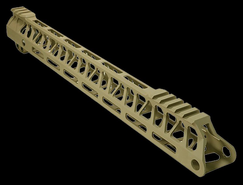 Timber Creek Ultralight Enforcer 15 FDE Handguard M-LOK 15 Inch