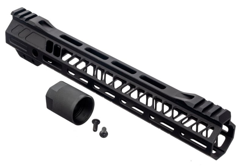 TRYBE Defense AR-15 Extra Lightweight M-LOK Handguard w/ Cut Away Rail