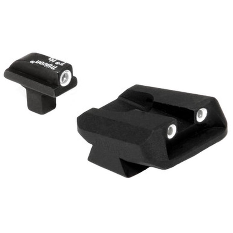Trijicon CA27 Novak Rear Night Sight Set 3-Dot for Colt Officers
