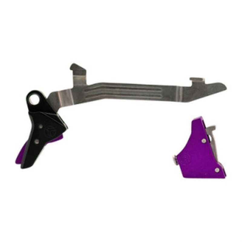 Timney Alpha Trigger for Glock Gen 3-4 G17/G19/G34 3 lb Purple