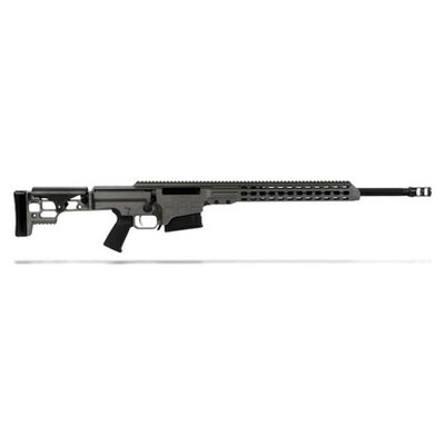 Barrett MRAD 7mm Rem Mag Fluted Barrel, 24 in, Grey