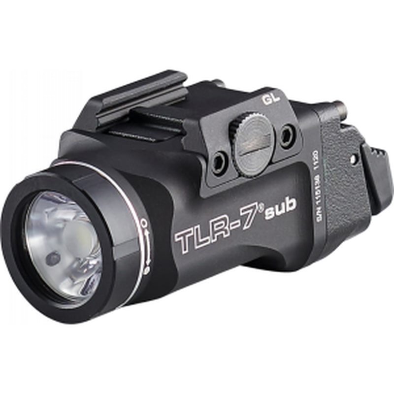 Streamlight TLR-7 Sub Weapon Light for Glock 43X/48 MOS & 43X/48 Rail (69400)