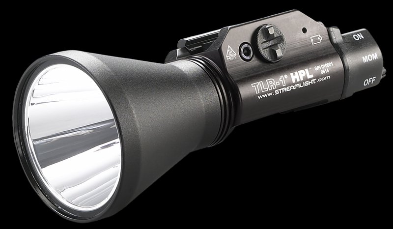 Streamlight TLR-1 HPL Gun-Mounted Tactical Light 1000-Lumen Long-Range LED