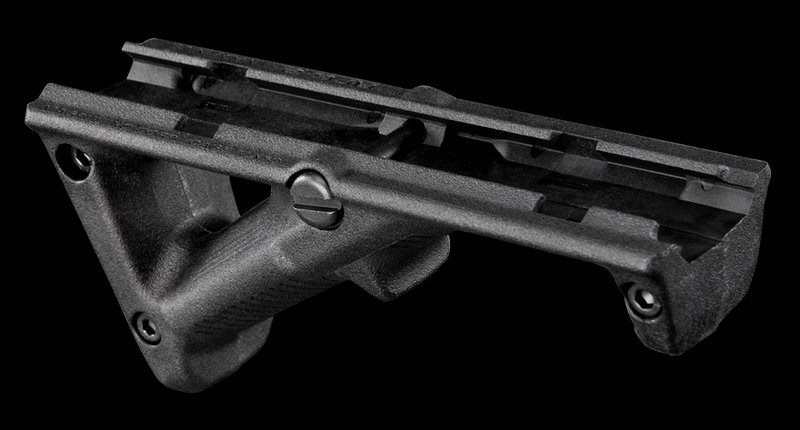 Magpul AFG-2 Angled Fore Grip Black Polymer Picatinny Rail Mount