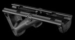 Magpul AFG-2 Angled Fore Grip Black Polymer Picatinny Rail Mount