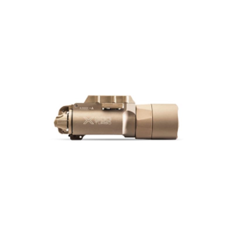SureFire X300T-A Turbo X300T-A-TN 650 Lumen LED Light, White Beam, Tan Finish, Universal/Picatinny Mount