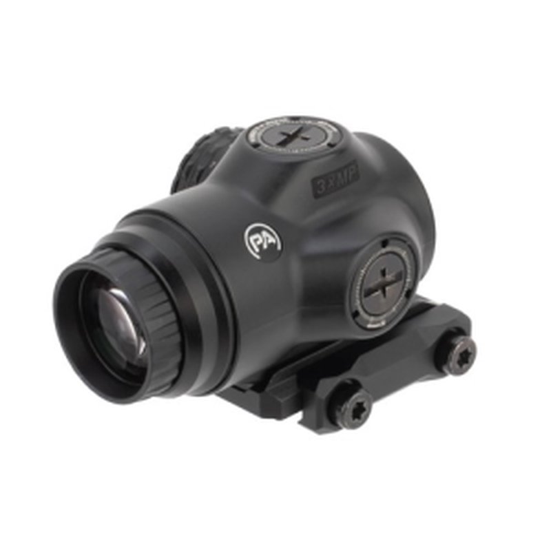 PRIMARY ARMS SLx 3X MicroPrism Scope Red Illuminated ACSS Raptor Reticle - 7.62x39/.300 Black