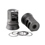 Banish 30-Gold Muzzle Brake 1/2-28, Black