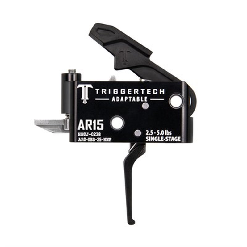Ar15 Single-Stage Adaptable Triggers - Ar15 Single-Stage Adaptable Flat Trigger Pvd Black