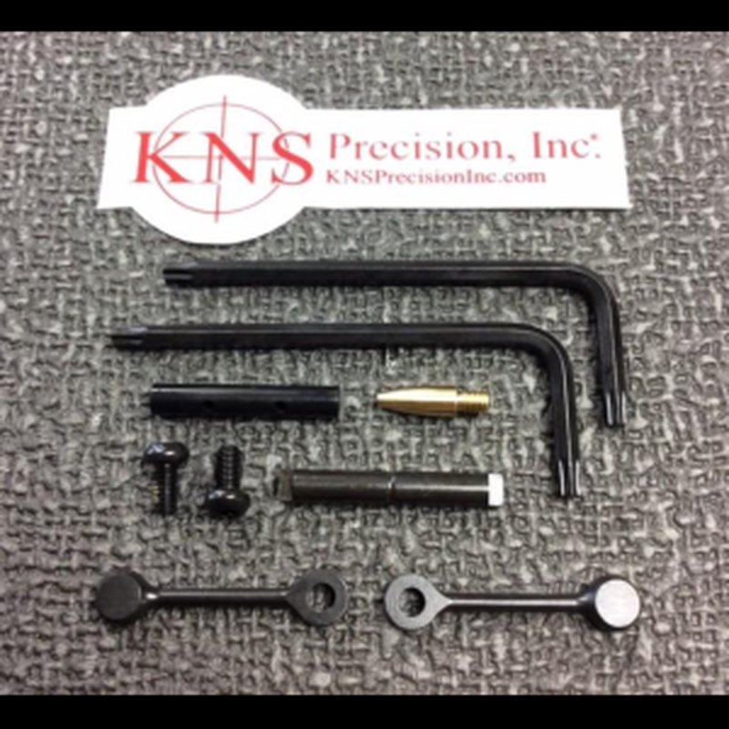 KNS Precision .154 Diameter Gen 2 Mod 2 Non-Rotating Trigger Hammer Pins Black